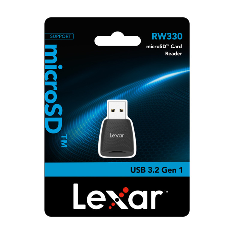 Lexar RW330U USB 3.2 micro SD, UHS-I memóriakártya-olvasó