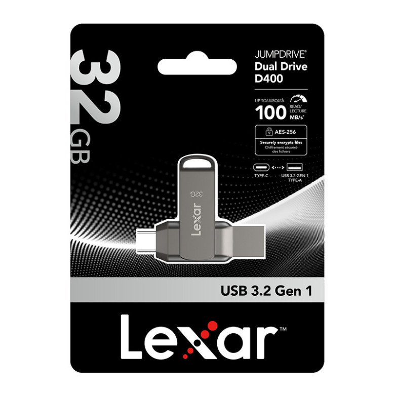 Pendrive Lexar Dual Type-C és Type-A USB 3.1 32GB