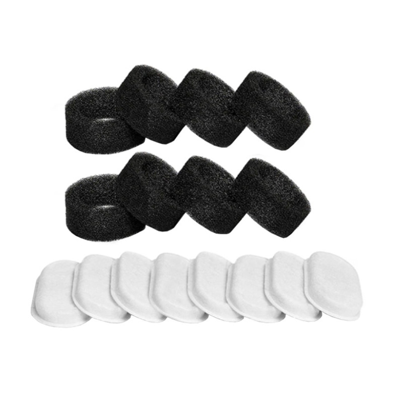 Rojeco 3.2L /2L Stainless Steel Cat Water Fountain Filters 8Set