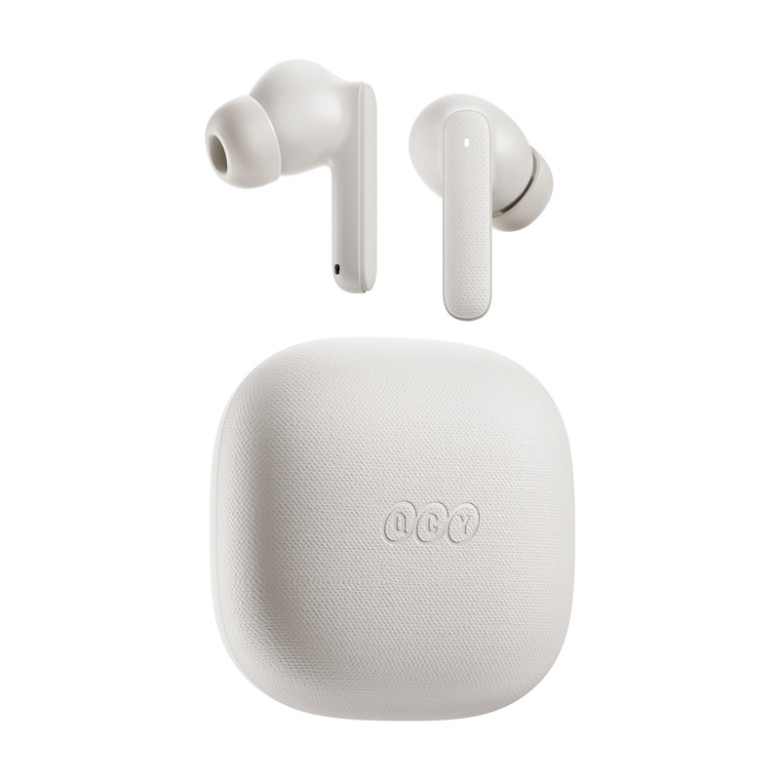 TWS QCY Buds T43 ANC Headphones (white)