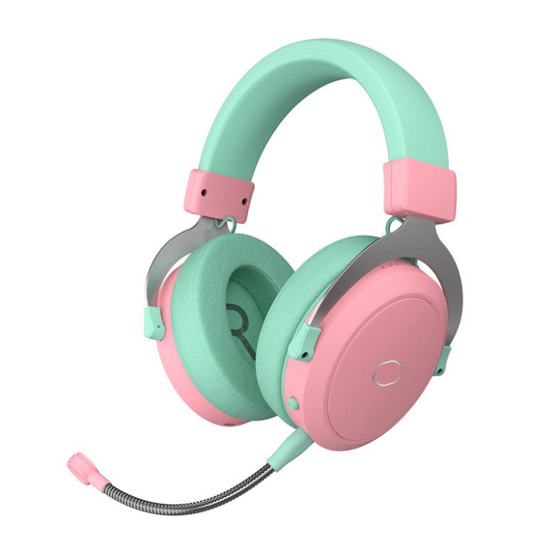 Cooler Master CH351-MC gaming headphones (green - pink)