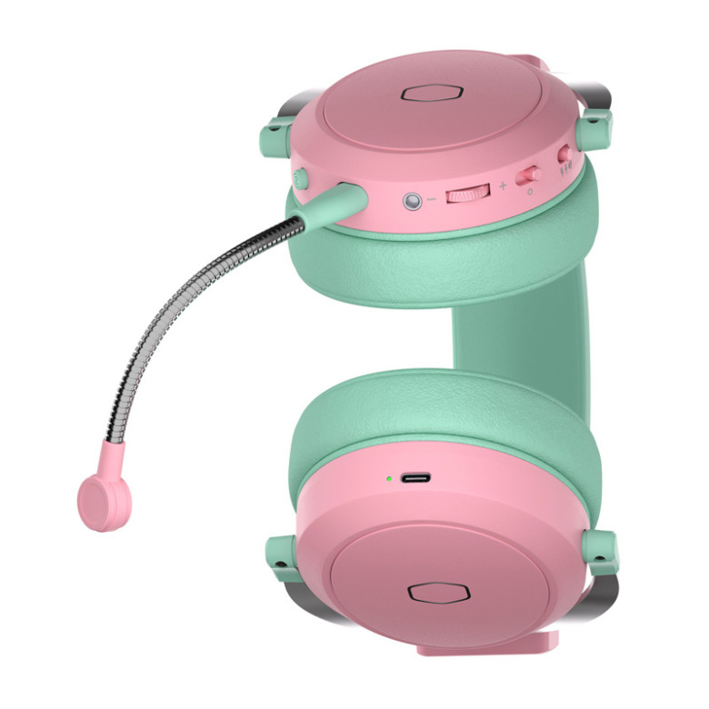 Cooler Master CH351-MC gaming headphones (green - pink)