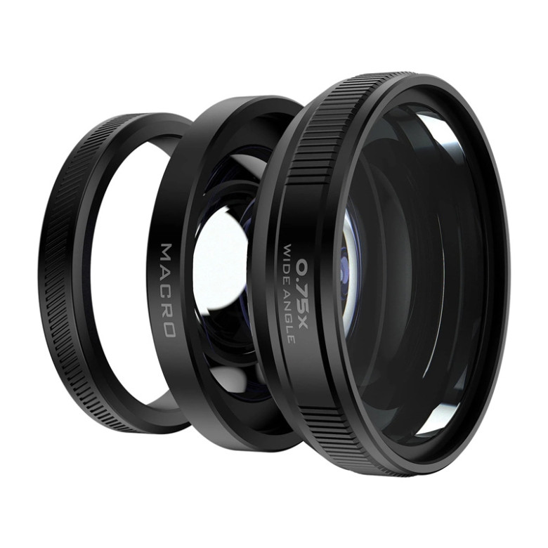 Freewell Wide angle and macro lens for FUJI X1000VI/X100V 2in1