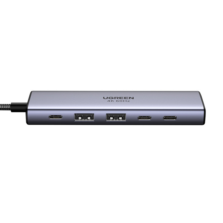 Hub USB-C Ugreen CM478, HDMI, 3x USB, PD, 4K 30Hz