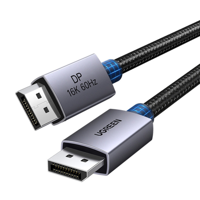 Ugreen DP131 DisplayPort Cable, 16K 60Hz, 80 Gbps, 0.5m