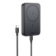 Ugreen PB763 Magnetic 10000mAh Power Bank, Qi2, USB-C, 20W (Black)