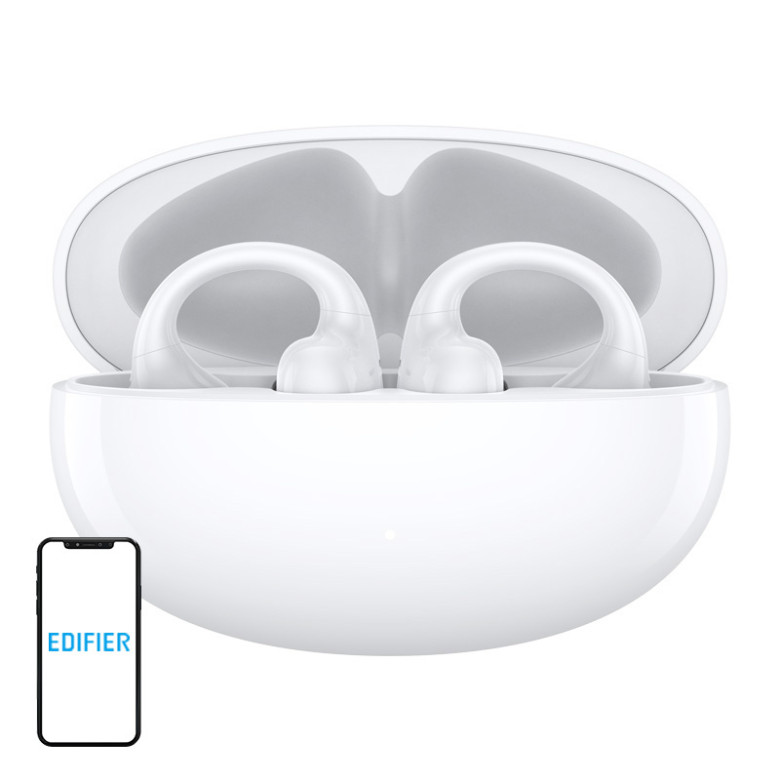 Edifier LolliClip open ear wireless headphones (white)
