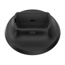 For Insta360 X5 PULUZ Silicone Dock Desktop Adhesive Base Bracket (Black)