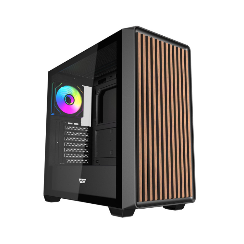 Darkflash DS900WD ATX számítógép-ház (fekete)