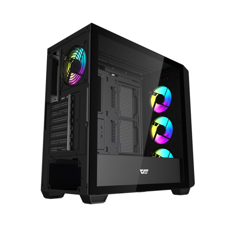 Darkflash DS900WD ATX számítógép-ház (fekete)