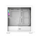 Darkflash DS900WD ATX számítógépház (fehér) + 4 ventilátorok