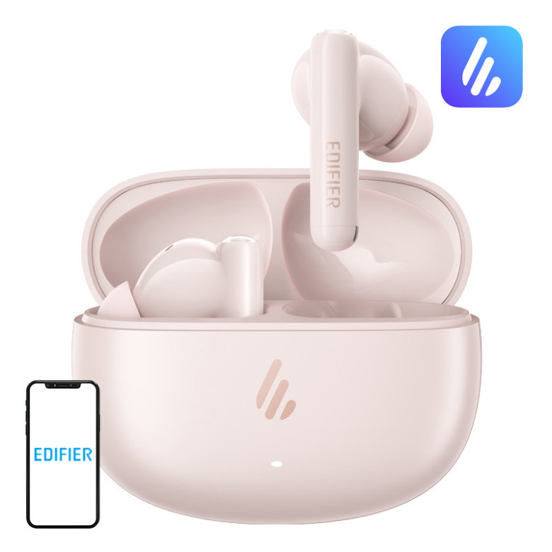 Edifier X5 Pro V25 TWS Headphones (pink)