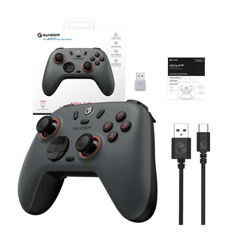 GameSir Nova 2 Lite wireless controller (midnight gray)