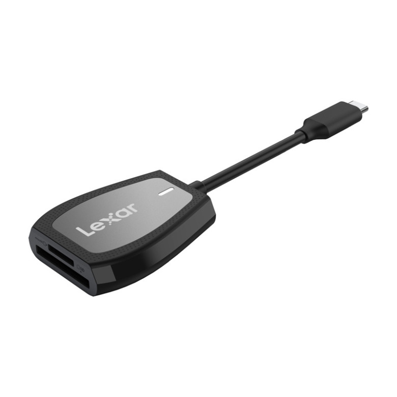 Lexar kétfoglalatos SD/microSD memóriakártya-olvasó, USB-C