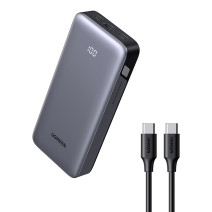 Powerbank 20000mAh Ugreen PB532, USB 2x USB-C , 30W (Grey)