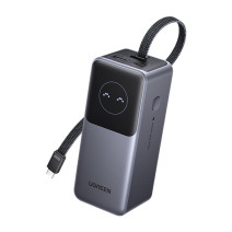 Powerbank 20000mAh Ugreen PB723, USB 2x USB-C, 130W (szürke)