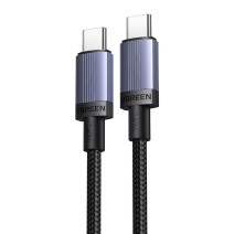 Cable USB-C to USB-C Ugreen L528 100W 0.5m (Gray)