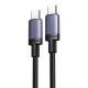 Ugreen L528 USB-C-USB-C kábel, 100 W, 0,5 m (szürke)