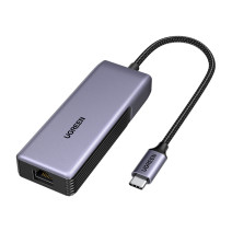 Ugreen UGCM848USB-C RJ45 , 5GbE hálózati adapter (fekete)
