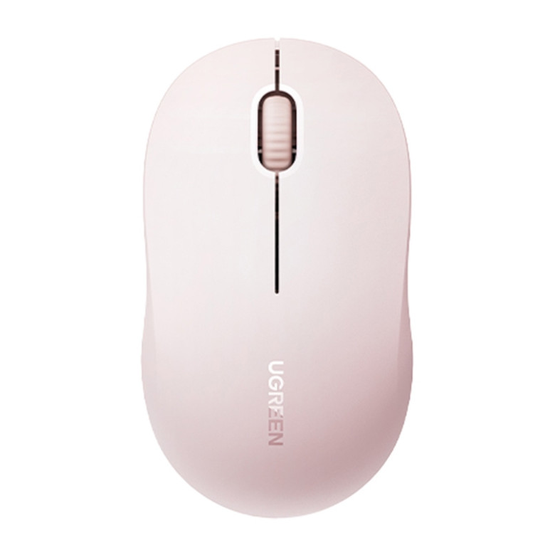 Multi-mode Wireless Mouse Ugreen M331, Bluetooth 5.4 (Pink)