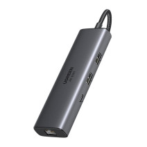 6-in-1 USB-C Hub Ugreen CM512, HDMI 4K@60Hz, 2x USB, RJ45, PD 100W
