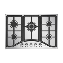 IsEasy Five-zones stainless steel gas stove MGBS-765