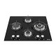 IsEasy Four-zones glass panel gas stove MGBG-604B