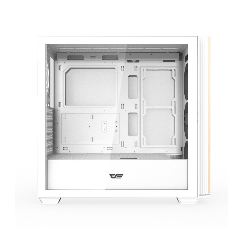 Darkflash DS900WS ATX computer case without fans (White)