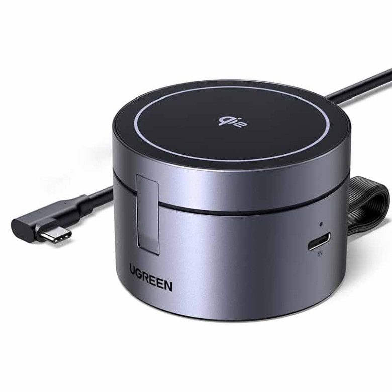 Magnetic Charger 3in1 UGREEN 25W USB-C W712 (black)