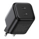 Charger Dual UGREEN USB-C 45W X526 (black)