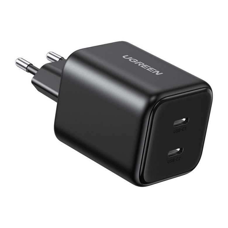 Charger Dual UGREEN USB-C 45W X526 (black)
