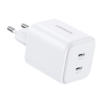 Charger Dual UGREEN USB-C GaN 45W X526 (white)