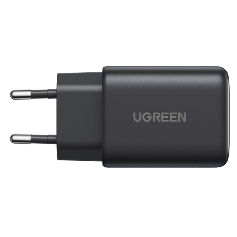 Charger UGREEN 2xUSB-C + USB 45W X527 GaN (black)