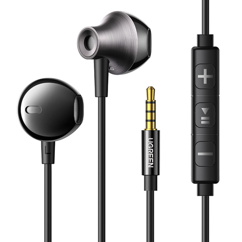 Wired Earphones UGREEN 3.5mm EP106 (black)