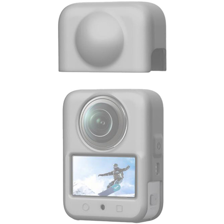 Silicone cover with lens PULUZ DJI Osmo 360 (Grey)
