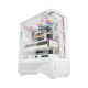 Darkflash DY460 számítógépház (fehér) + 4 ARGB ventilátorok