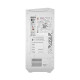 Darkflash DY460 számítógépház (fehér) + 4 ARGB ventilátorok