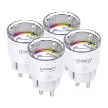 Gosund EP2-Z ZigBee intelligens aljzat (négyes csomag) 10A