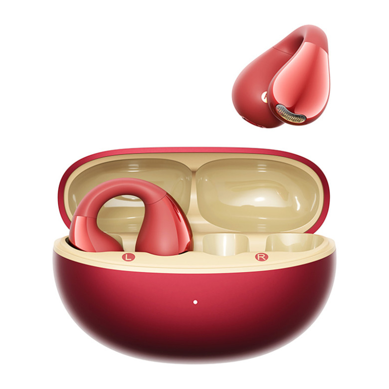 QCY Crossky Clip C30 Headphones (red)