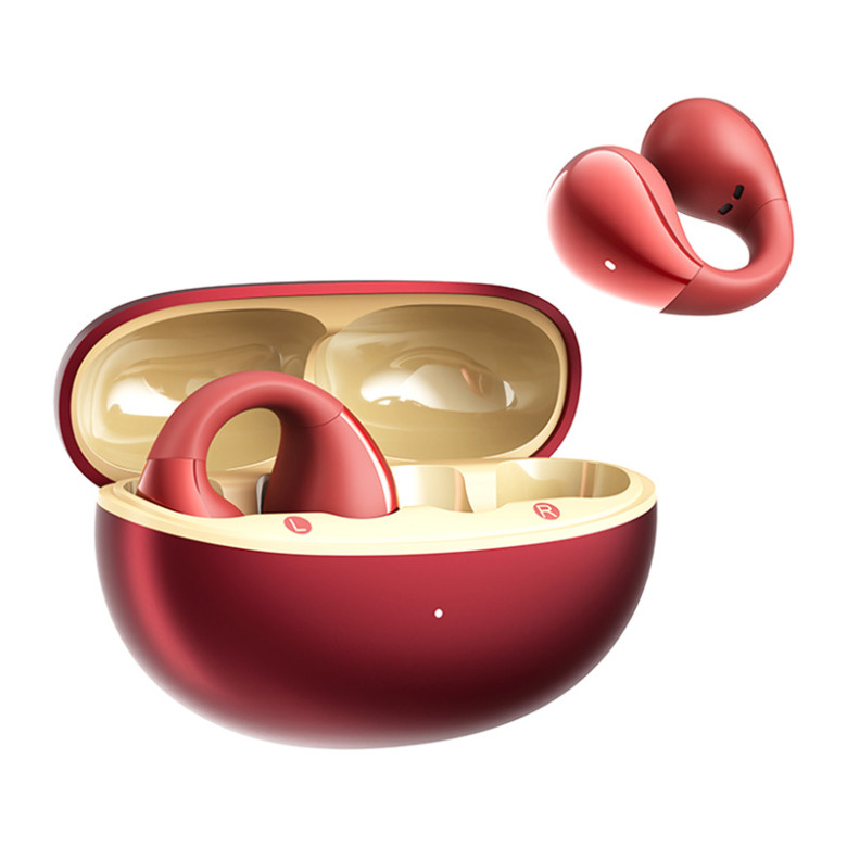 QCY Crossky Clip C30 Headphones (red)