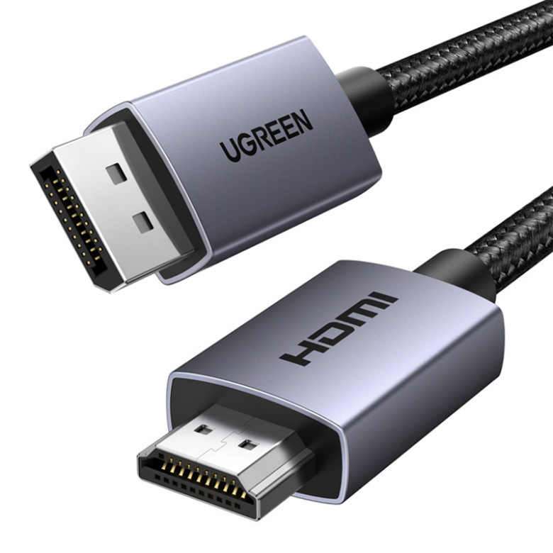 Ugreen DP123 Cable DisplayPort to HDMI 4K 30Hz, 3m