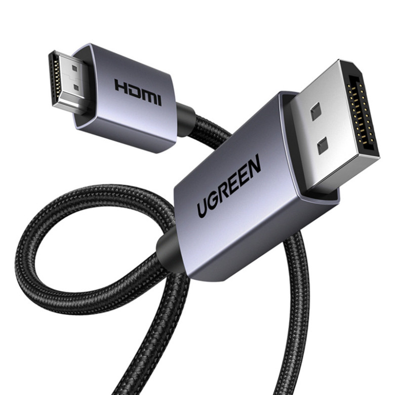 Ugreen DP123 Cable DisplayPort to HDMI 4K 30Hz, 2m