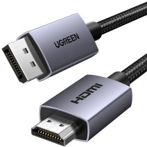 Ugreen DP123 Cable DisplayPort to HDMI 4K 30 Hz, 1,5m