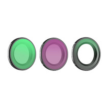 Lens Filters 1/4” Sunnylife 3pcs Mixture – Black Mist + CPL + ND16 for Osmo Nano