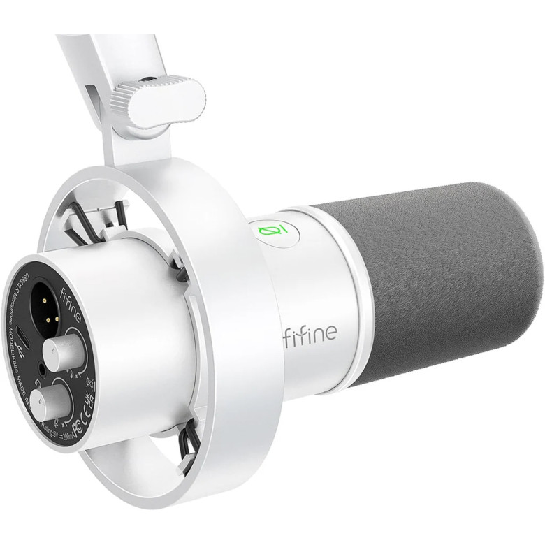 Fifine Dynamic microphone K688W (white)