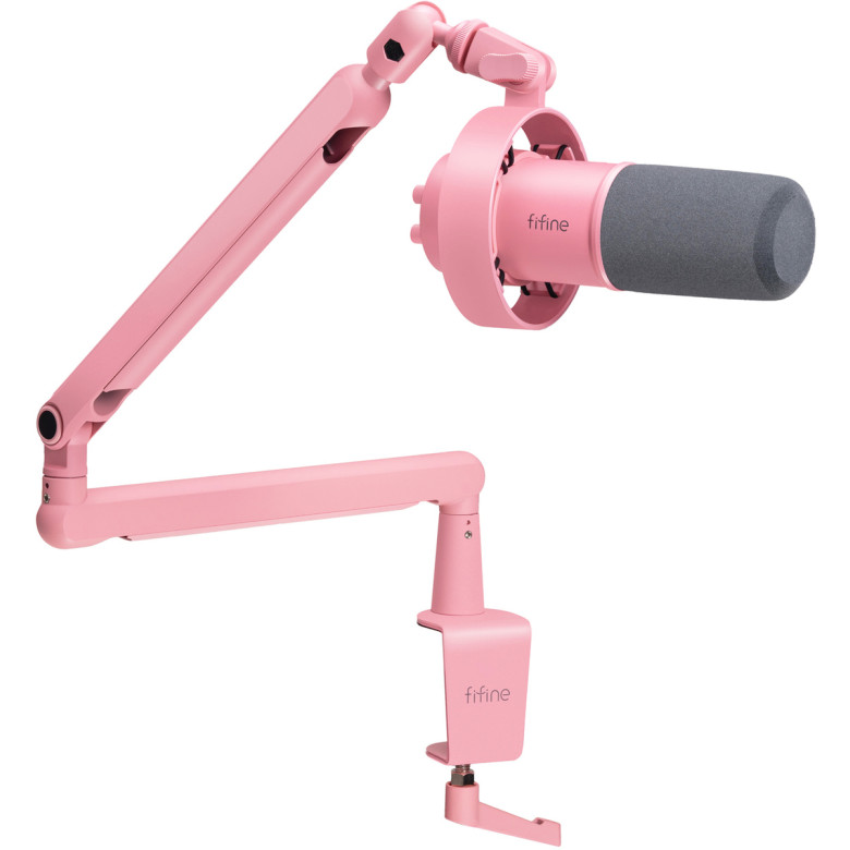 Fifine Dynamic microphone T688P (pink)