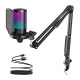 Fifine Gaming microphone with tripod A6T (Black) Fifine Gaming microphone with tripod A6T (Black)
