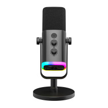 Fifine Dynamic microphone AM8 with stand (black)