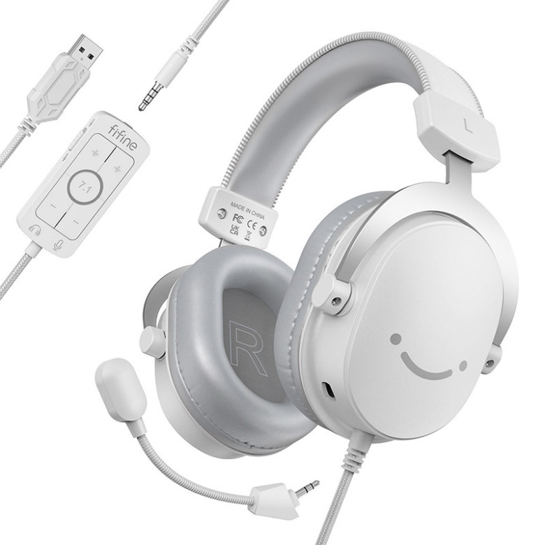 Fifine Gaming headphones H9W (white)