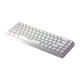 Fifine Mechanical keybord GK1W, 65% RGB (white)